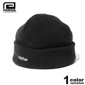 リバーサル ニット帽 reversal NEW ERA × rvddw KNIT CAP (reversal new era コラボ ニット帽 浅め ニットキャップ ビーニー メンズ レディース RVNER020 格闘技) 【あす楽対応】 【メール便対応】