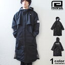 リバーサル ベンチコート reversal コート ロング丈 中綿 ジャケット rvddw BLACK BENCH COAT RV23AW305 アウター 格闘技 カジュアル スポーツ ブラック L XL 【あす楽対応】