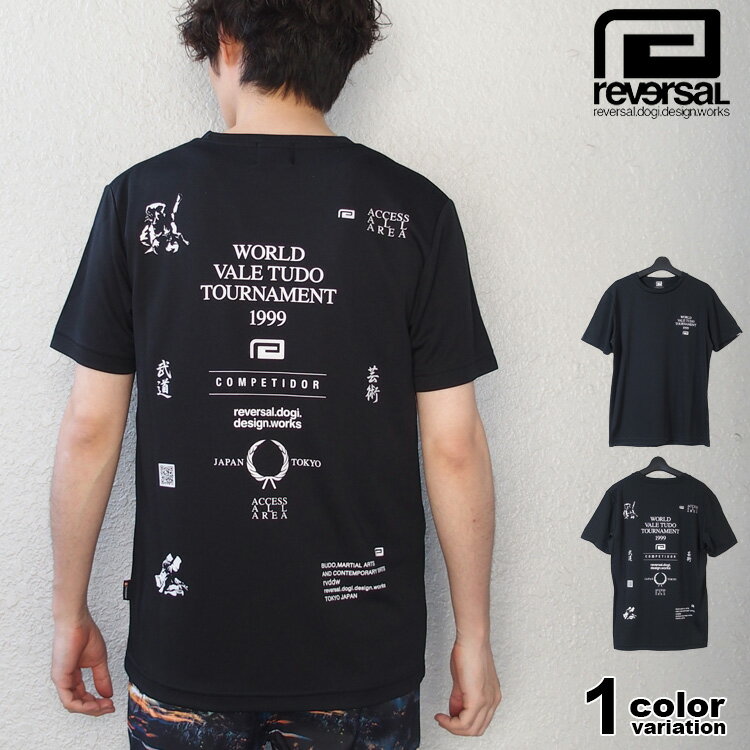 reversal o[T hCbV TVc z WVT DRY TEE RV24SS063 X|[c iZ g[jO W jO ubN  M L XL XXL  [֑Ή 