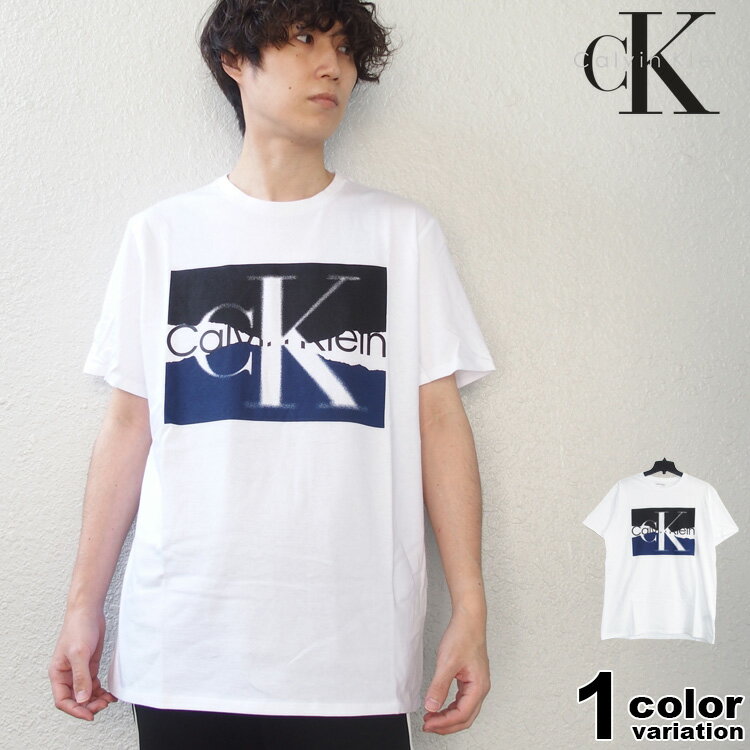 カルバンクライン Tシャツ 半袖 Calvin Klein Tシャツ SS GRAPHIC TEE メンズ (calvin klein tシャツ トップス 40JM918) 【あす楽対応】 【メール便対応】