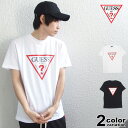 ゲス ペアTシャツ ゲス GUESS Tシャツ 半袖 メンズ レディース TRIANGLE LOGO TEE (guess tシャツ トライアングル ロゴ ティーシャツ T-SHIRTS カットソー トップス MJ2K9405) 【あす楽対応】 【メール便対応】