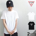 【在庫処分】ゲス GUESS Tシャツ 半袖 メンズ レディース Original Triangle Logo PVC Print Tee (guess tシャ...