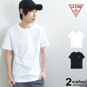 【在庫処分】ゲス GUESS Tシャツ 半袖 メンズ レディース MINI TRIANGLE LOGO TEE (guess tシャツ トライアングル ロゴ テ...