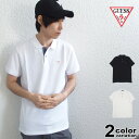 【在庫処分】ゲス GUESS ポロシャツ 半袖 メンズ Mini Triangle Logo S/S Polo (guess ポロシャツ トライアングル ロゴ ...