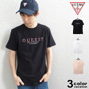 ゲス ペアTシャツ ゲス GUESS Tシャツ 半袖 メンズ レディース 3D プリント フラワーデザイン (guess tシャツ 花柄 カットソー トップス MK2K8501MI) 【あす楽対応】 【メール便対応】