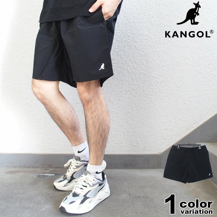 カンゴール ショートパンツ メンズ ブランド KANGOL KG POP UP SHORT PANTS メンズファッション 黒 別注 モデル LCP0…