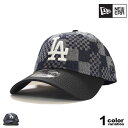 日本未発売 New Era ニューエラ キャップ LA ドジャース パターン デニム アジャスタブル キャップ ストラップバック MLB 920 LOSDOD ...