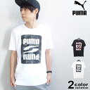 PUMA プーマ 半袖 Tシャツ REBEL CAMO グラフィック Tシャツ (puma tシャツ ホワイト ブラック メンズ 587059 2020年 新作)  
