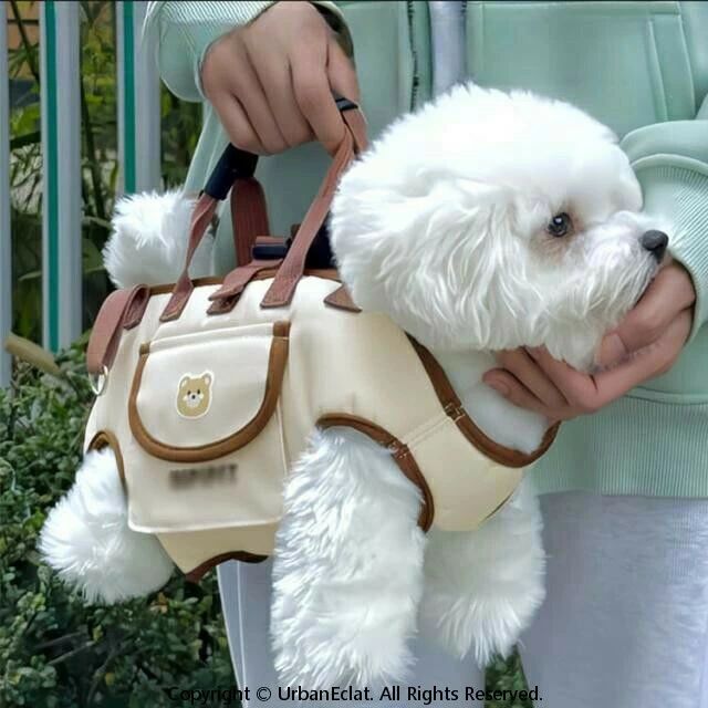 犬用リフトハーネス抱っこ紐ペットキャリー猫用キャリーハーネスサイズ調節可能調...