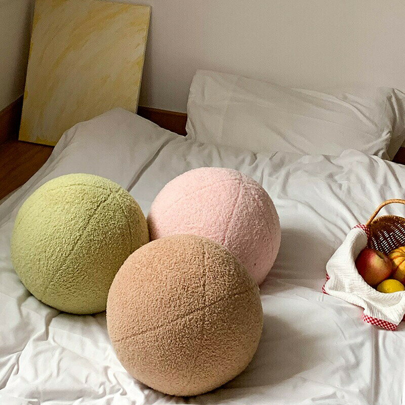 送料無料 クッション もちもちクッション 直径30cm 丸型 円形 フロアクッション 座布団 マイクロファイバー リビング 背あてクッション 枕 ふわふわ かわいい おしゃれ 北欧 フロアクッション 座ぶとん 床用クッション シートクッション 四季適用 楽天海外通販