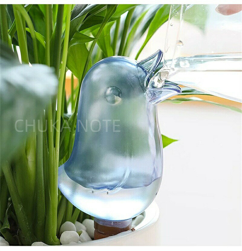 自動水やり機 自動給水器 植物 鳥型 かわいい 自動水やり 陶器水遣り器 水やり 自...