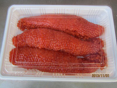 イクラ　いくら　生イクラ　【生筋子　秋鮭　成塾卵 800g】「送料込み」　醤油イクラ　塩イクラ　 サケ..