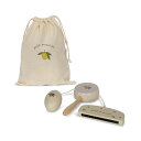 【送料無料】 【正規品】 Wooden Music Set Lemon FSC / Konges sloejd [コンゲススロイド Konges Slojd お...