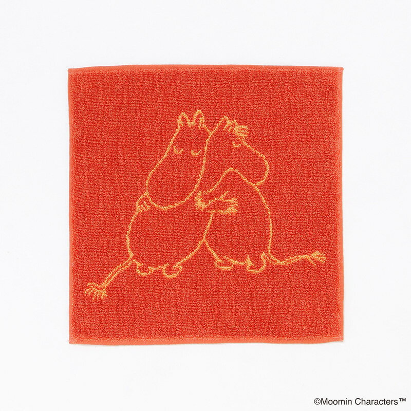 【公式】コットン&バンブー ムーミン 80th ハンカチーフタオル|25×25cmHippopotamus|ヒポポタマスギフト 今治 高級 2色から選べる 1枚...