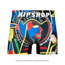 【バスキアコラボ】 バスキア パンツ HIPSHOP ヒップショップ バスキア アートナンバー002 アンダーパンツ メンズ ボクサーパンツ かっこいい ギフト...