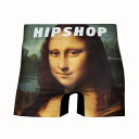 【3980円以上送料無料】アート パンツ HIPSHOP ヒップショップ MONA LISA モナリザ アンダーパンツ メンズ ボクサーパンツ かっこいい ギフト シームレスパンツ