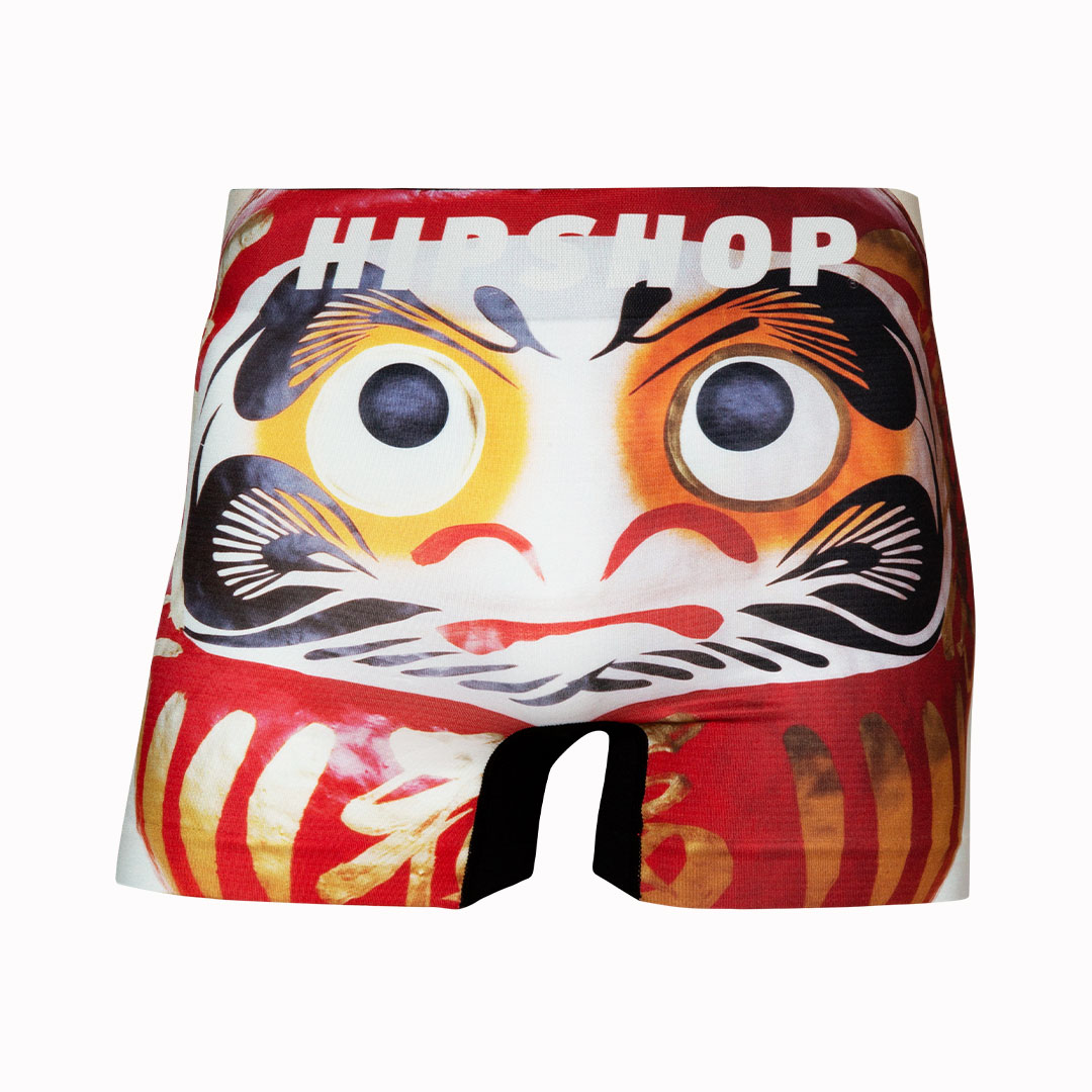 【3980円以上送料無料】ラッキー パンツ HIPSHOP ヒップショップ DARUMA 達磨　アンダーパンツ　メンズ ボクサーパンツ かっこいい ギフト シームレスパンツ