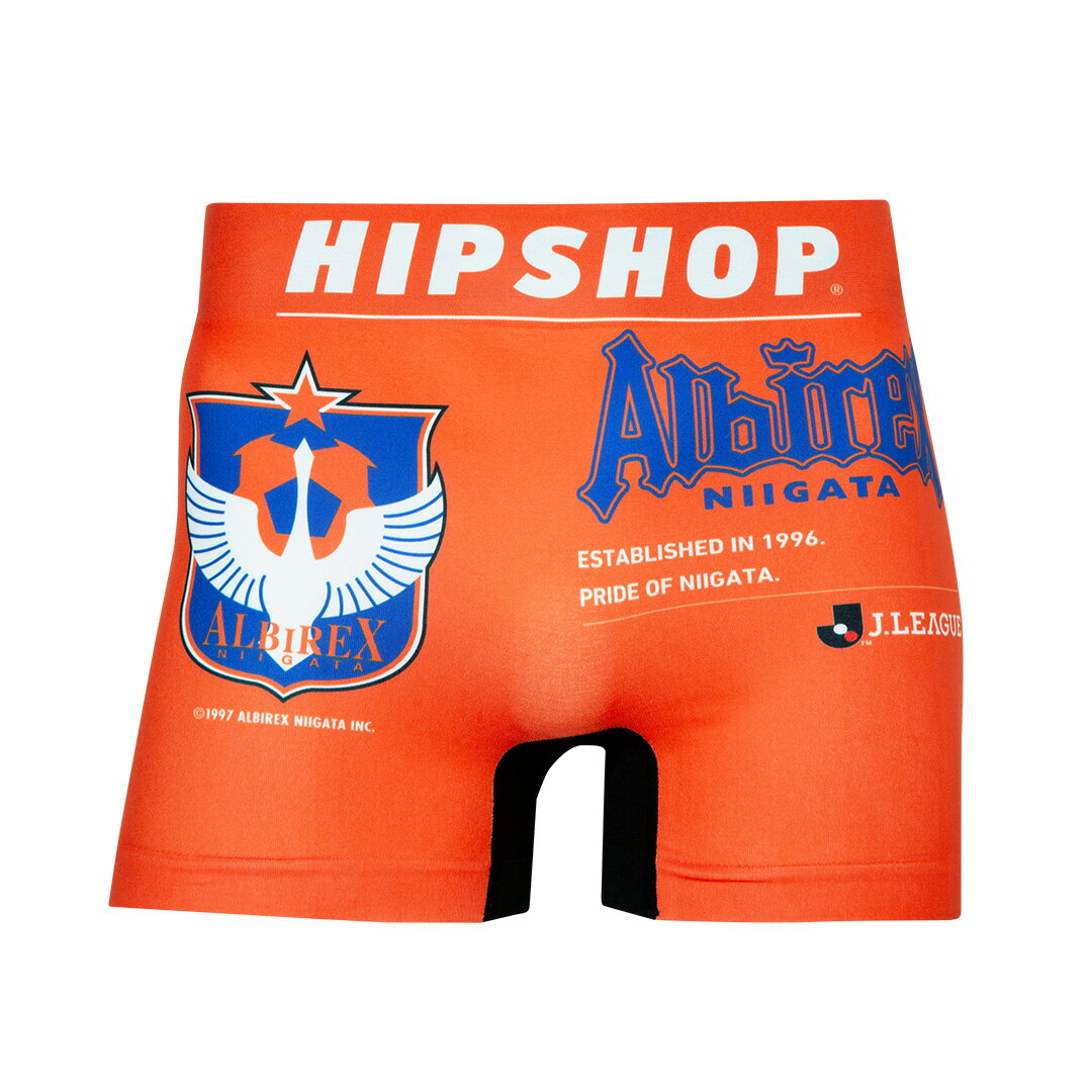 ＜Jリーグ＞HIPSHOP ALBIREX NIIGATA/アルビレックス新潟　アンダーパンツ　メンズ M/L/LL HE2241A148 ボクサーパンツ かっこいい/かわいい/おもしろい/人気/父/息子/プレゼント