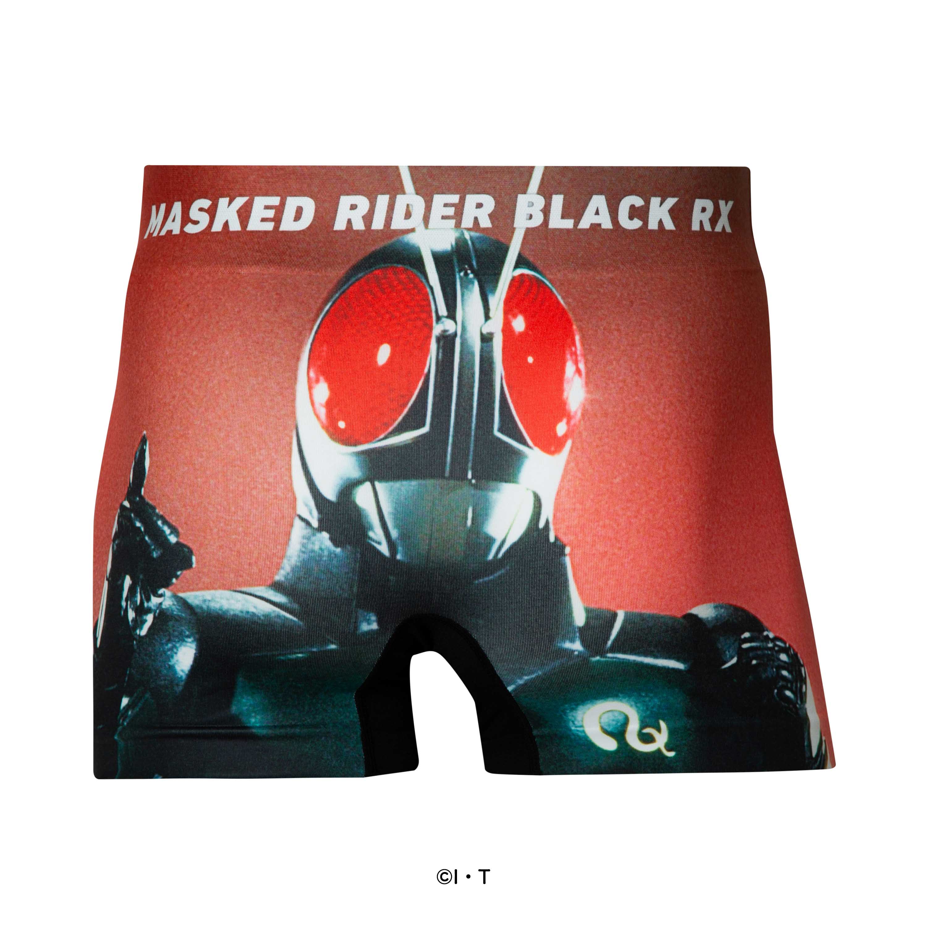 楽天HIPSHOP【仮面ライダーコラボ】 仮面ライダーBLACK RX パンツ HIPSHOP ヒップショップ 仮面ライダー 昭和 仮面ライダーBLACK RX アンダーパンツ メンズ ボクサーパンツ かっこいい ギフト シームレスパンツ