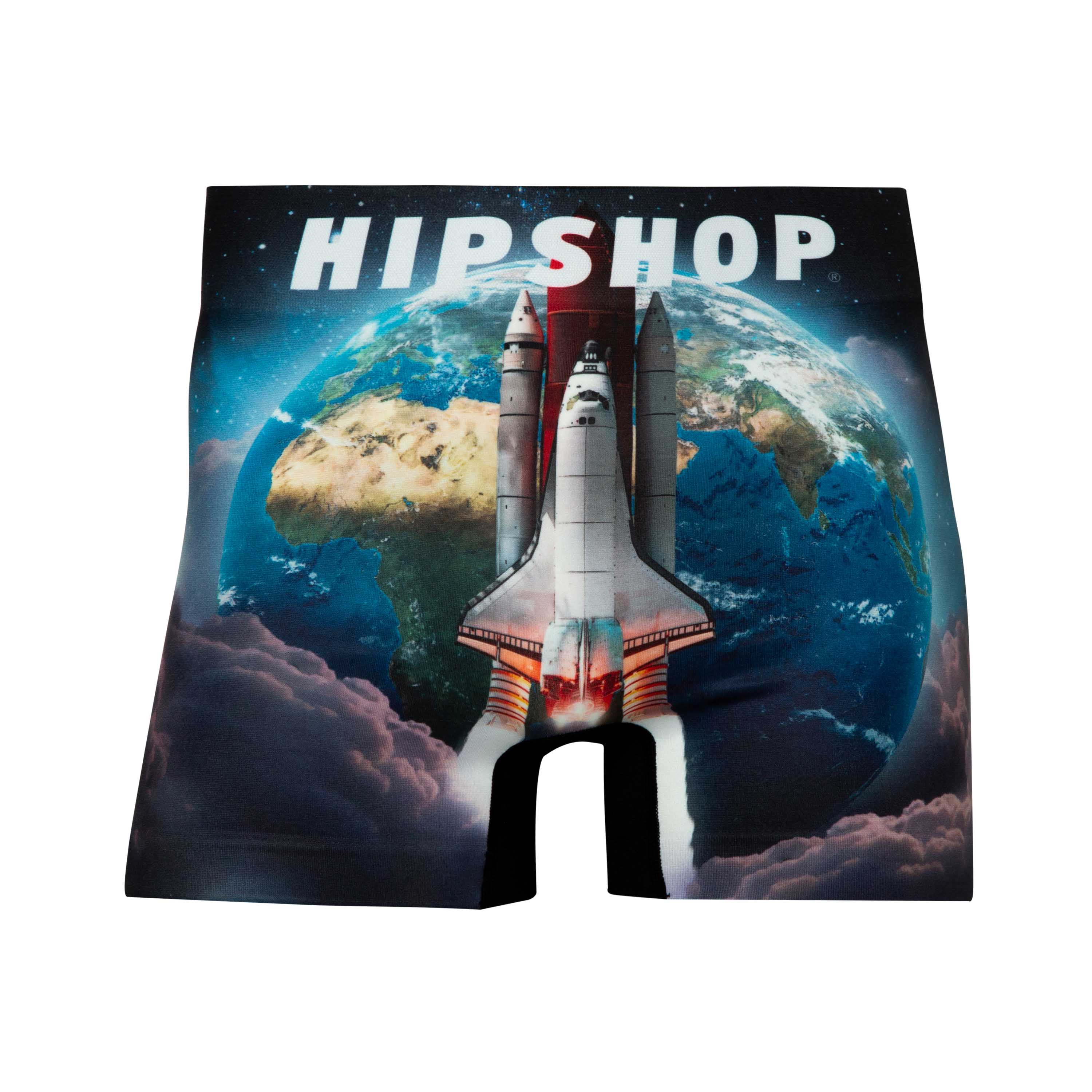  宇宙 パンツ HIPSHOP ヒップショップ 宇宙 スペースシャトル アンダーパンツ メンズ ボクサーパンツ かっこいい ギフト シームレスパンツ