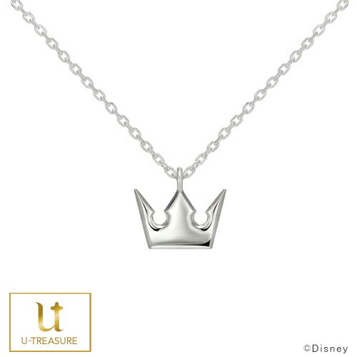 キングダム ハーツ グッズ ネックレス アクセサリー ソラ 王冠モチーフ ネックレス シルバー メンズ レディース 正規品 送料無料