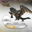 モンスターハンター 指輪 リング ハンターの指輪 ネルギガンテ プラチナ×K18イエローゴールド ユニセックス 男女兼用 メンズ レディース 結婚指輪 マリッジリング アニバーサリー ブライダルリング ジュエリー 個性的 結婚 記念日 プレゼント ユートレジャー(4)
