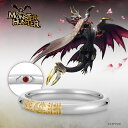 【複数購入で最大P10倍】 モンスターハンター 指輪 リング ハンターの指輪 メル・ゼナ プラチナ×K18イエローゴールド ユニセックス 男女兼用 メンズ レディース 結婚指輪 マリッジリング アニバーサリー ブライダルリング ジュエリー 個性的