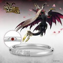 【複数購入で最大P10倍】 モンスターハンター 指輪 リング ハンターの指輪 メル・ゼナ プラチナ ユニセックス 男女兼用 メンズ レディース 結婚指輪 マリッジリング アニバーサリー ブライダルリング ジュエリー 個性的 結婚 記念日 プレゼント