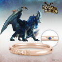 モンスターハンター 指輪 リング ハンターの指輪 ナナ・テスカトリ K18ピンクゴールド ユニセックス 男女兼用 メンズ レディース 結婚指輪 マリッジリング アニバーサリー ブライダルリング ジュエリー シンプル 個性的 結婚 記念日 プレゼント ユートレジャー
