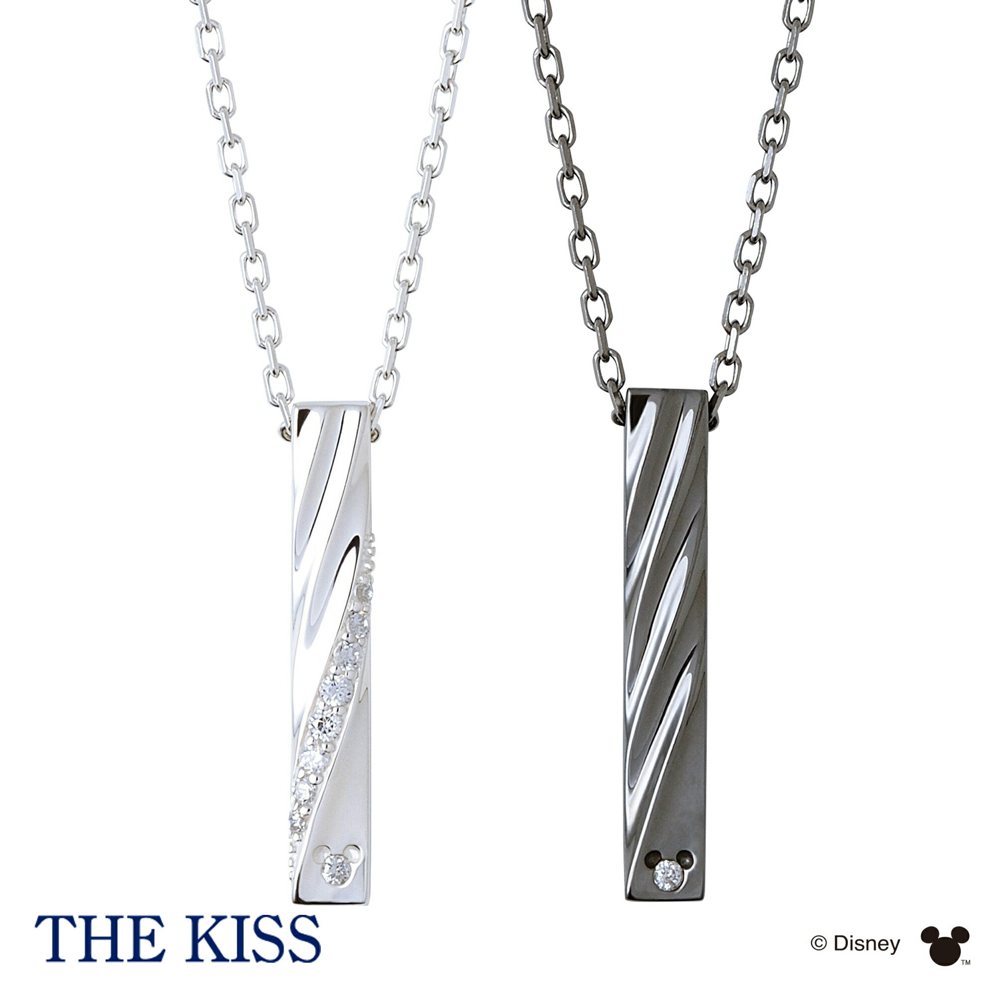 ディズニー ミッキー ペアネックレス ミッキーマウス 隠れミッキー ペアネックレス メンズ レディース ペア アクセサリー ジュエリー 人気 ブランド THE ...