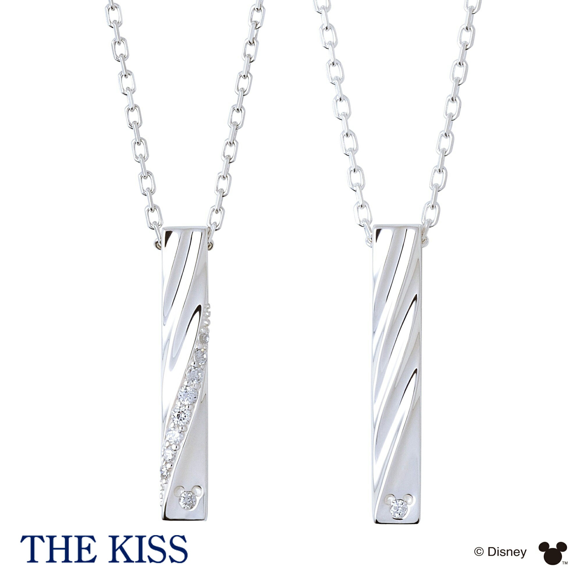 ディズニー ミッキー ペアネックレス ミッキーマウス 隠れミッキー ペアネックレス メンズ レディース ペア アクセサリー ジュエリー 人気 ブランド THE ...