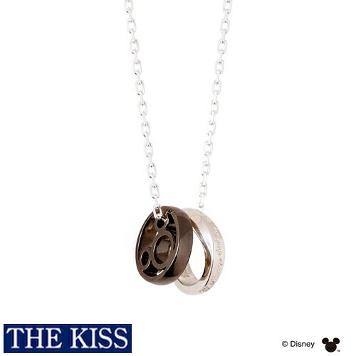 ディズニー ネックレス グッズ 隠れミッキー ミッキーマウス メンズ 単品 アクセサリー THE KISS ザキス ザキッス プレゼント 20代 30代 彼氏 男性 誕生日 記念日 DI-SN1840DM