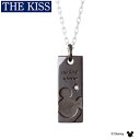 ディズニー ネックレス グッズ ミッキー ミッキーマウス メンズ 単品 アクセサリー THE KISS ザキス ザキッス プレゼント 20代 30代 彼氏 男性 誕生日 記念日 DI-SN1850DM