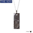 ディズニー ネックレス グッズ ミッキー ミッキーマウス メンズ 単品 アクセサリー THE KISS ザキス ザキッス プレゼント 20代 30代 彼氏 男性...