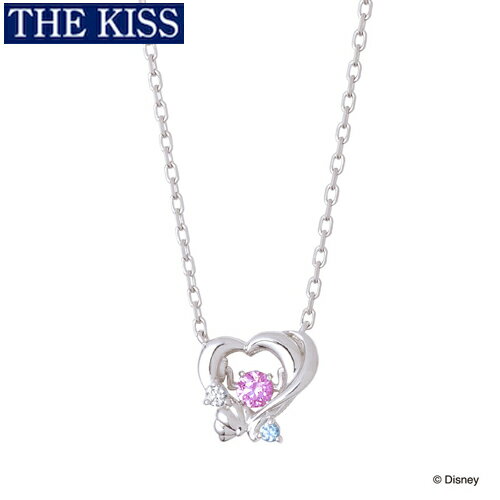 【複数購入で最大P10倍】 ディズニー プリンセス アリエル ネックレス Disney THE KISS ザキッス ザキス シルバー ネックレス グッズ レディース 20代 30代 彼女 人気 ブランド 誕生日 記念日 DI-SN1401