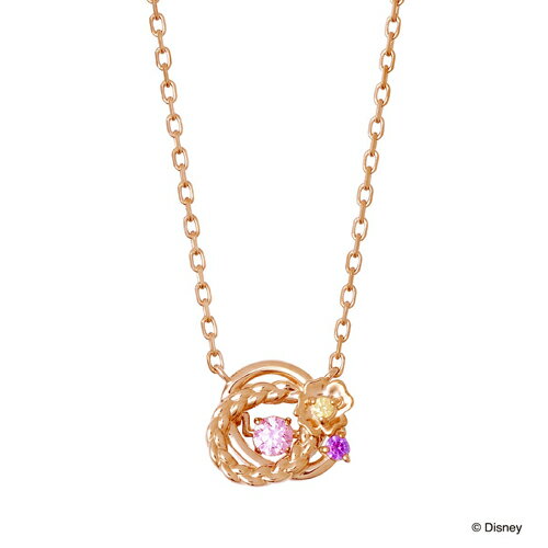 ディズニー ラプンツェル ネックレス ディズニープリンセス ラプンツェル アクセサリー Disney rapunzel THE KISS ザキス ザキッス プレゼント 彼女 誕生日 記念日 DI-SN1403CB