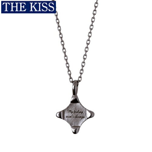 ペアネックレス THE KISS ブランド シルバー ネックレス メンズ単品 アクセサリー カップル 人気 ザキス ザキッス キッス ペンダント 誕生日 記念日 男性 女性 プレゼント シンプル SPD2416DM