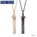 ディズニー ミッキー&ミニー ペアネックレス メンズ レディース ミッキーマウス ペアアクセサリー THE KISS ザキス ザキッス カップル プレゼント 20代 30代 誕生日 記念日 DI-SN2406PSP-2407SP