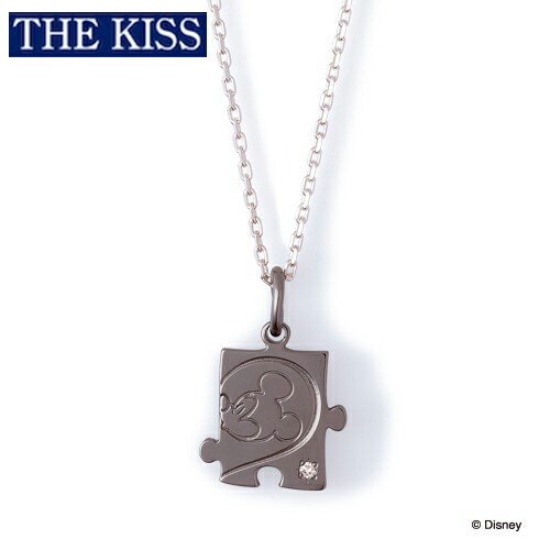 ディズニー ミッキー ネックレス メンズ 単品 ミッキーマウス アクセサリー THE KISS ザキス ザキッス カップル プレゼント 20代 30代 彼氏 男性 誕生日 記念日 DI-SN1804DM