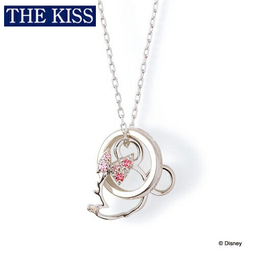 ディズニー ミニーマウス ネックレス レディース 単品 ミッキー ミニー アクセサリー THE KISS ザキス ザキッス カップル プレゼント 20代 30代 彼女 女性 誕生日 記念日 DI-SN1213DM