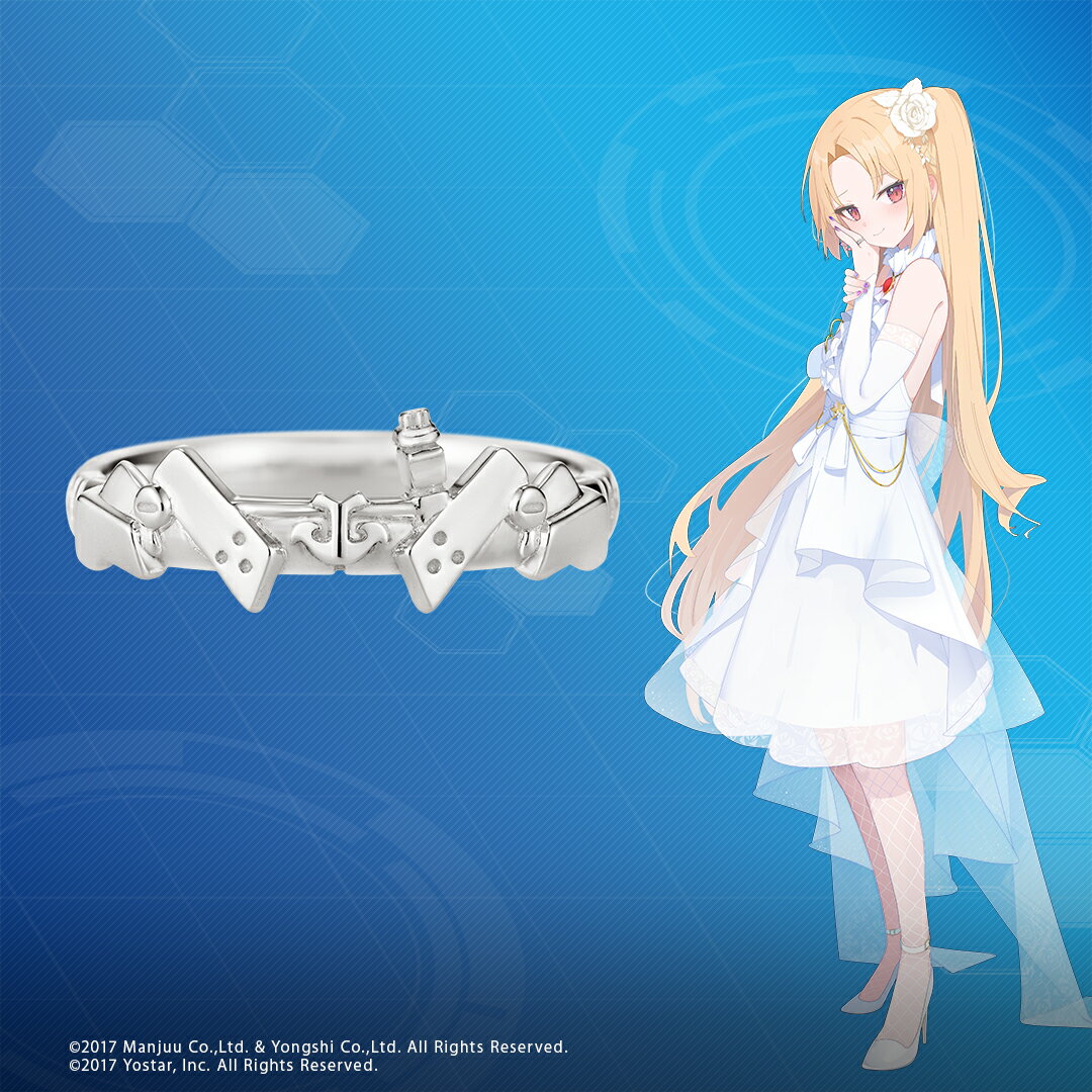 アズールレーン リング 指輪 モチーフリング(クリーブランド) シルバー アクセサリー メンズ 男性 アクリルスタンド付き おしゃれ 人気 ブランド アズールレ...