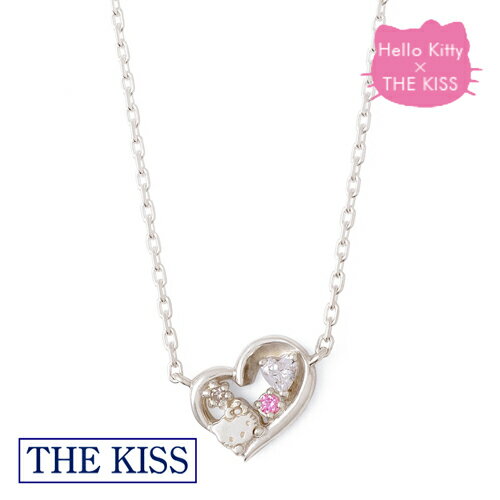 ハローキティ ネックレス HelloKitty ネックレス シルバー レディース 女性 THE KISS ザキッス ザキス コラボ ネックレス KITTY-36...