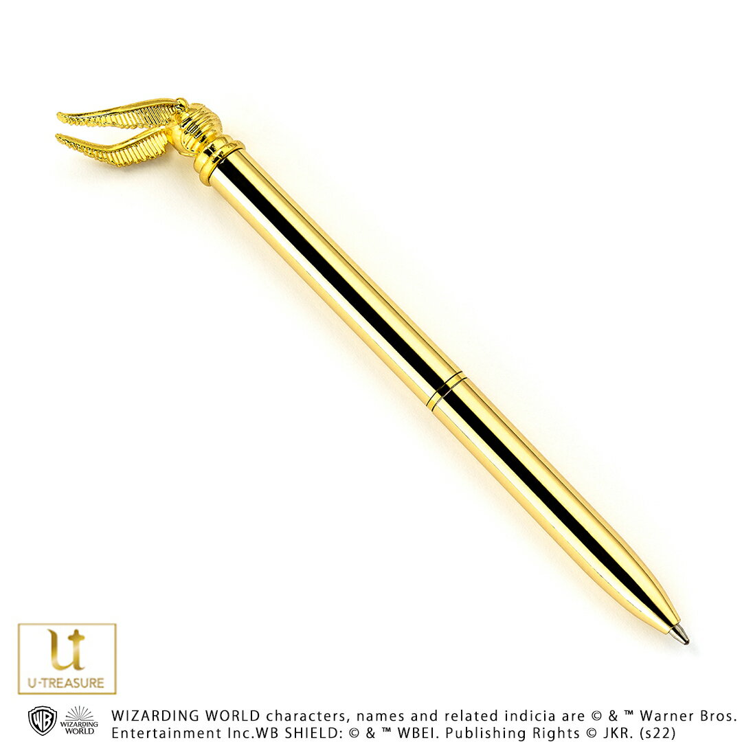  ハリー・ポッター グッズ ペン Golden Snitch Metallic Pen 文房具 ボールペン 雑貨 アクセサリー The Carat Shop 海外輸入品 正規品 人気 ブランド プレゼント ギフト