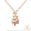 ポケモン グッズ ワンパチ ネックレス K18ピンクゴールド ユニセックス 男女兼用 レディース メンズ アクセサリー ジュエリー ポケットモンスター ワンパチ 誕生日 記念日 プレゼント ユートレジャー