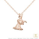 ポケモン グッズ ミミッキュ ネックレス K18ピンクゴールド ユニセックス 男女兼用 レディース メンズ アクセサリー ジュエリー ポケットモンスター ミミッキュ 誕生日 記念日 プレゼント ユートレジャー