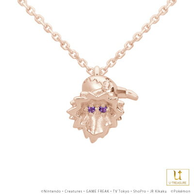 ポケモン アクセサリー ポケモン グッズ 誕生日 ユニセックス レディース ミミッキュ ネックレス ミミッキュ メンズ レディース 男女兼用 ミミッキュ ネックレス K18ピンクゴールド アクセサリー ジュエリー ポケットモンスター ミミッキュ 誕生日 記念日 プレゼント ユー