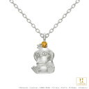 ポケモン グッズ コダック ネックレス シルバー アクセサリー ジュエリー シトリン 男女兼用 ユニセックス メンズ レディース 誕生日 記念日 プレゼント