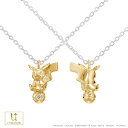 ポケモン グッズ ピカチュウ ネックレス ピカチュウ&モンスターボール(シングル) ネックレス シルバー(イエローゴールドコーティング) アクセサリー レディース 女性 人気 ブランド 可愛い キュート 誕生日 記念日 プレゼント ギフト U-TREASURE ユートレジャー