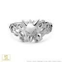 ポケモン グッズ ゲンガー リング 指輪 アクセサリー プラチナ 男女兼用 メンズ レディース 男性 女性 かわいい かっこいい おしゃれ 個性的 人気 ブランド ポケットモンスター ゲンガー 誕生日 記念日 プレゼント ギフト U-TREASURE ユートレジャー