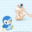 ポケモン グッズ ポッチャマ ネックレス K18ピンクゴールド ユニセックス 男女兼用 メンズ レディース アクセサリー ジュエリー ポケットモンスター ポッチ...